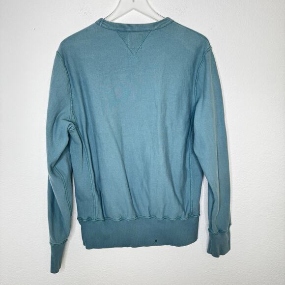 Champion + Todd Snyder Sweatshirt Size Medium Bluestone Crewneck Luxury Preppy - Picture 7 of 10